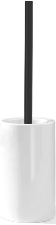 Szczotka do WC Porzellan czarno-biała