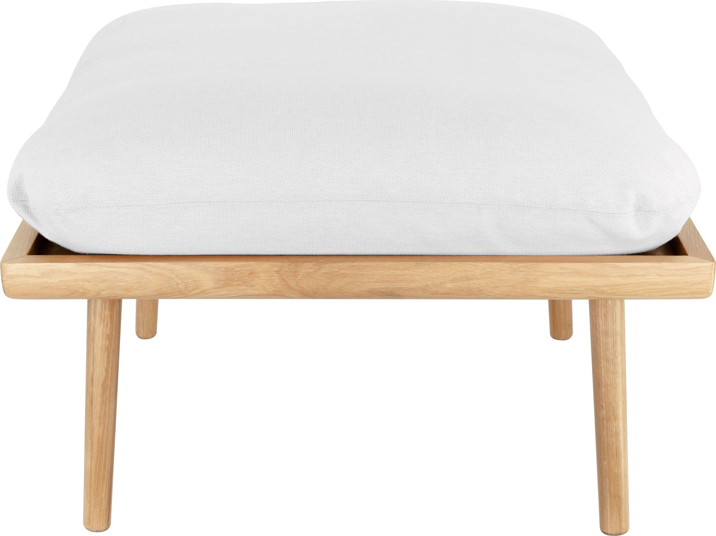 Puf lub stolik kawowy Lounge Around Shuffle jasnoszary 2w1