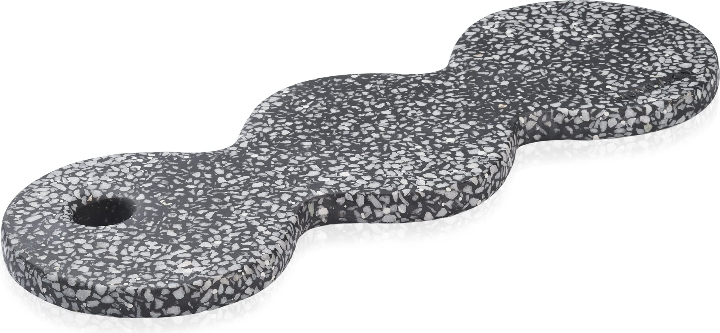 Taca dekoracyjna Humdakin Torino Terrazzo czarna