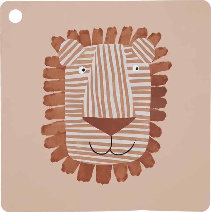 Podkładka pod talerz OYOY Lobo Lion 38 x 38 cm