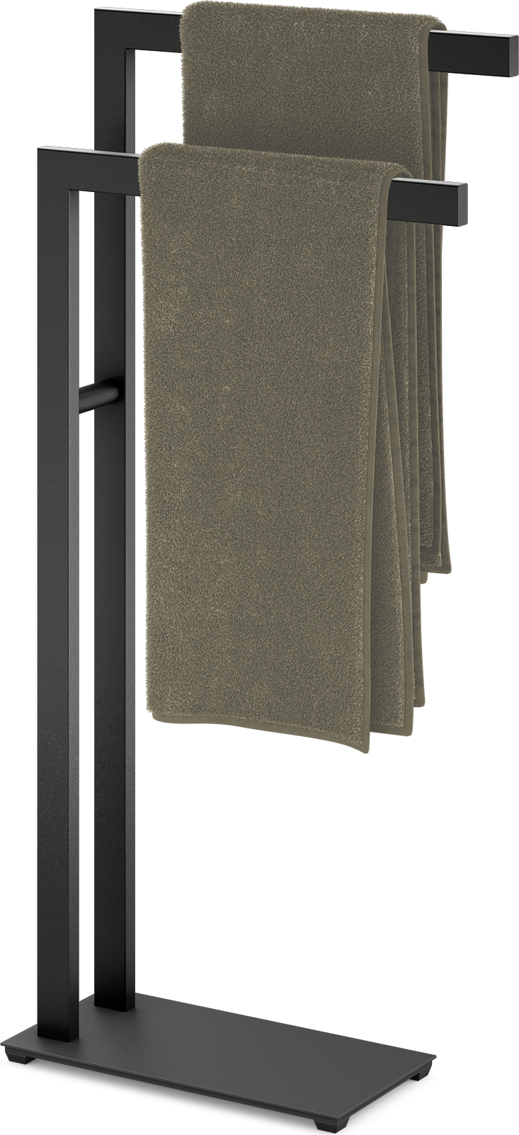 Stojak na ręczniki Linea czarny