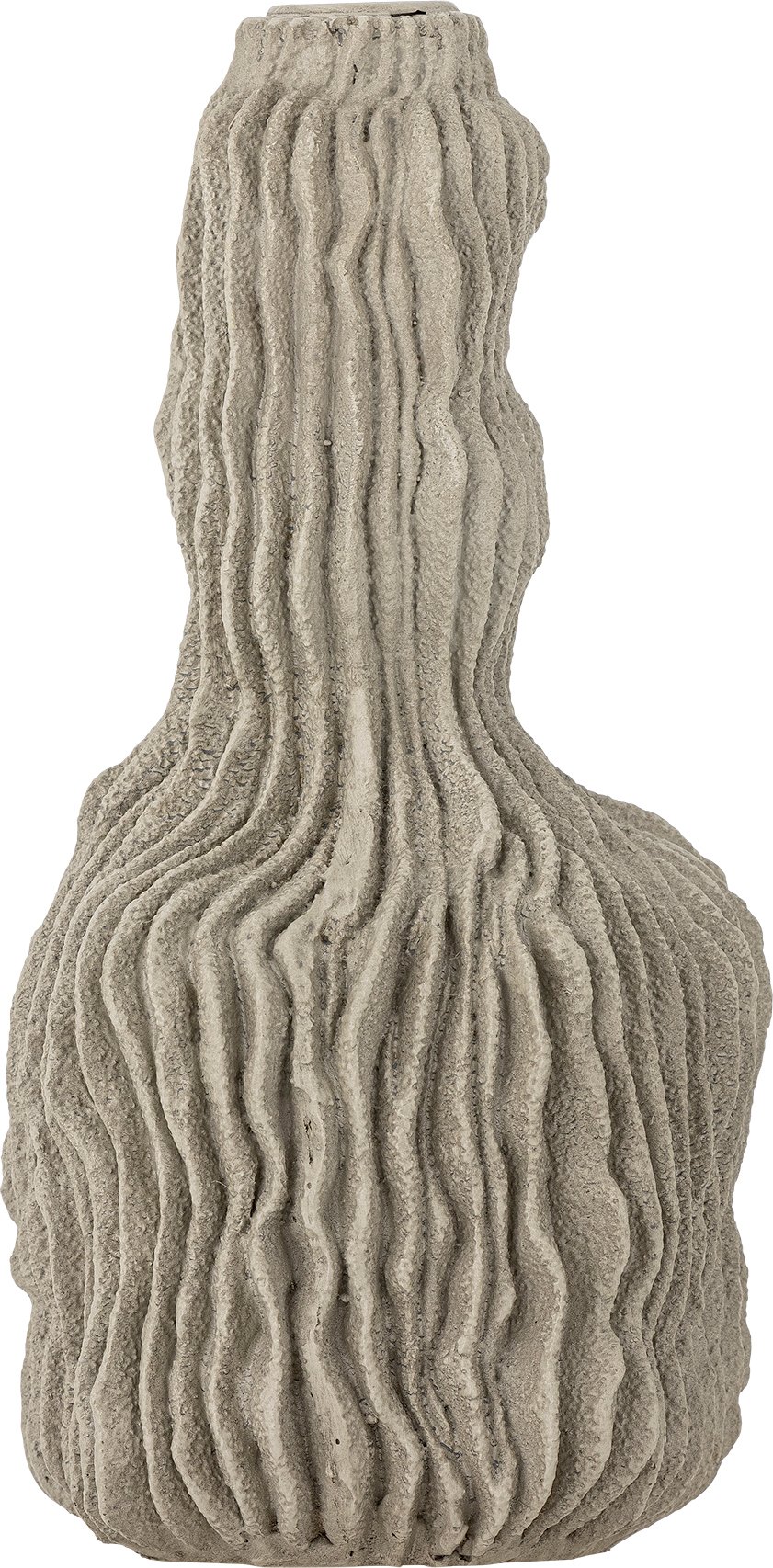 Świecznik na klasyczną świecę Briar 24 cm szary