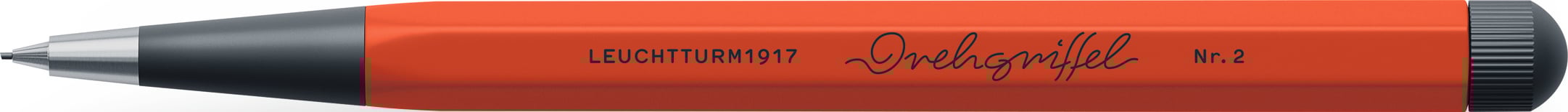 Ołówek automatyczny Drehgriffel Nr. 2 0,7 mm ciemnopomarańczowy