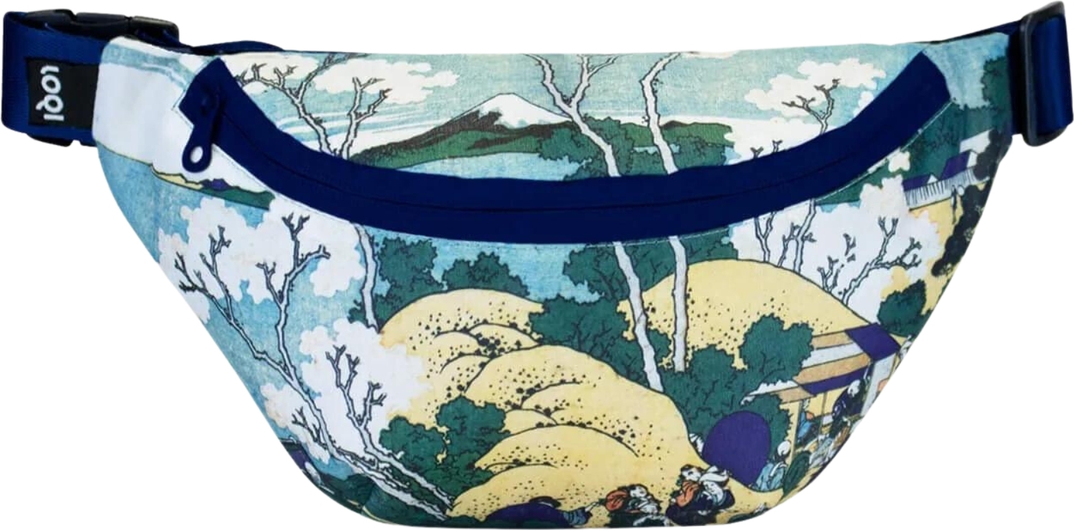 Saszetka LOQI Museum Katsushika Hokusai Góra Fuji ze wzgórza Gotenyama z recyklingu