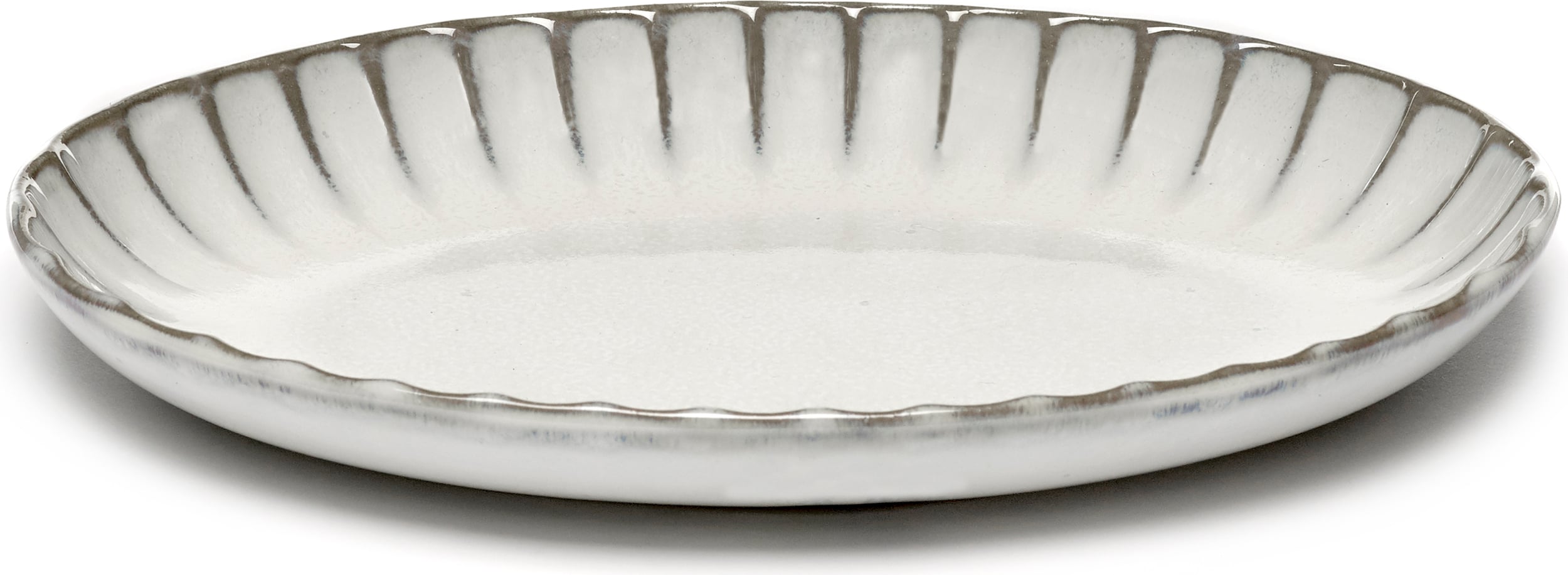 Misa do serwowania Inku owalna 22 cm biała