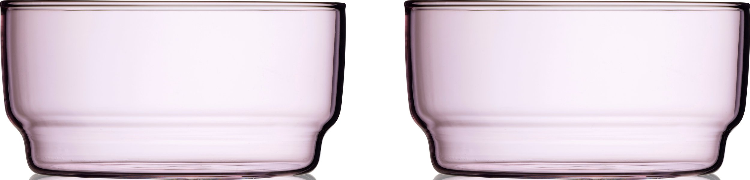 Miseczki do serwowania Torino 12 cm różowe 2 szt.