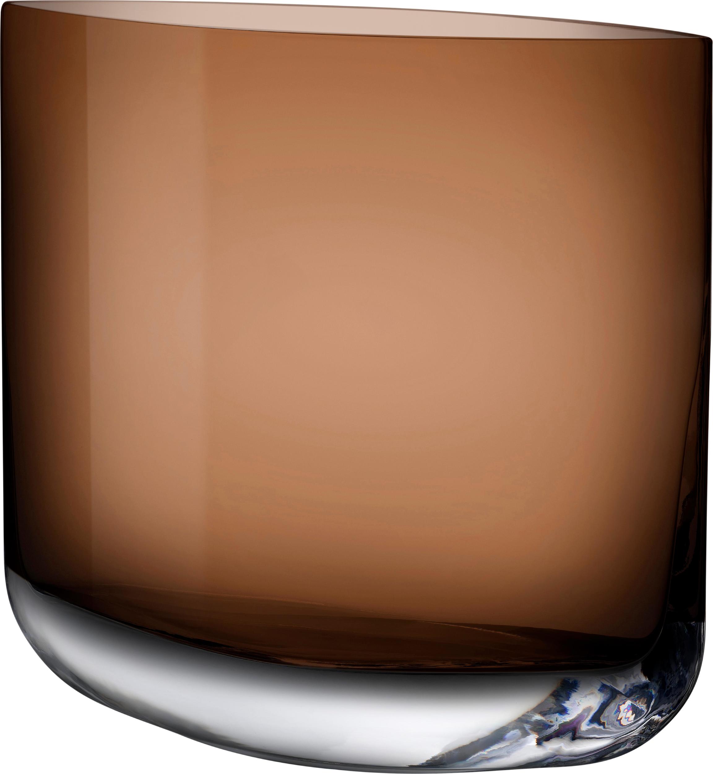 Wazon Blade 30 cm karmelowy