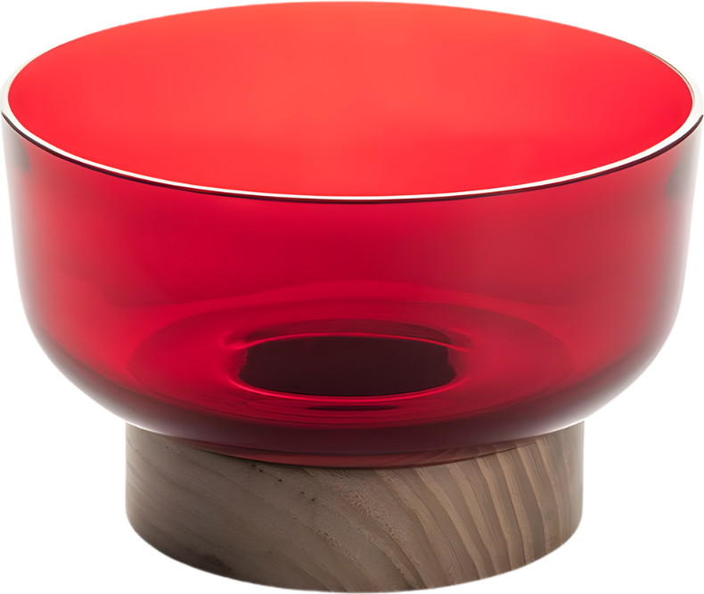 Misa dekoracyjna Bontà 18 cm czerwona