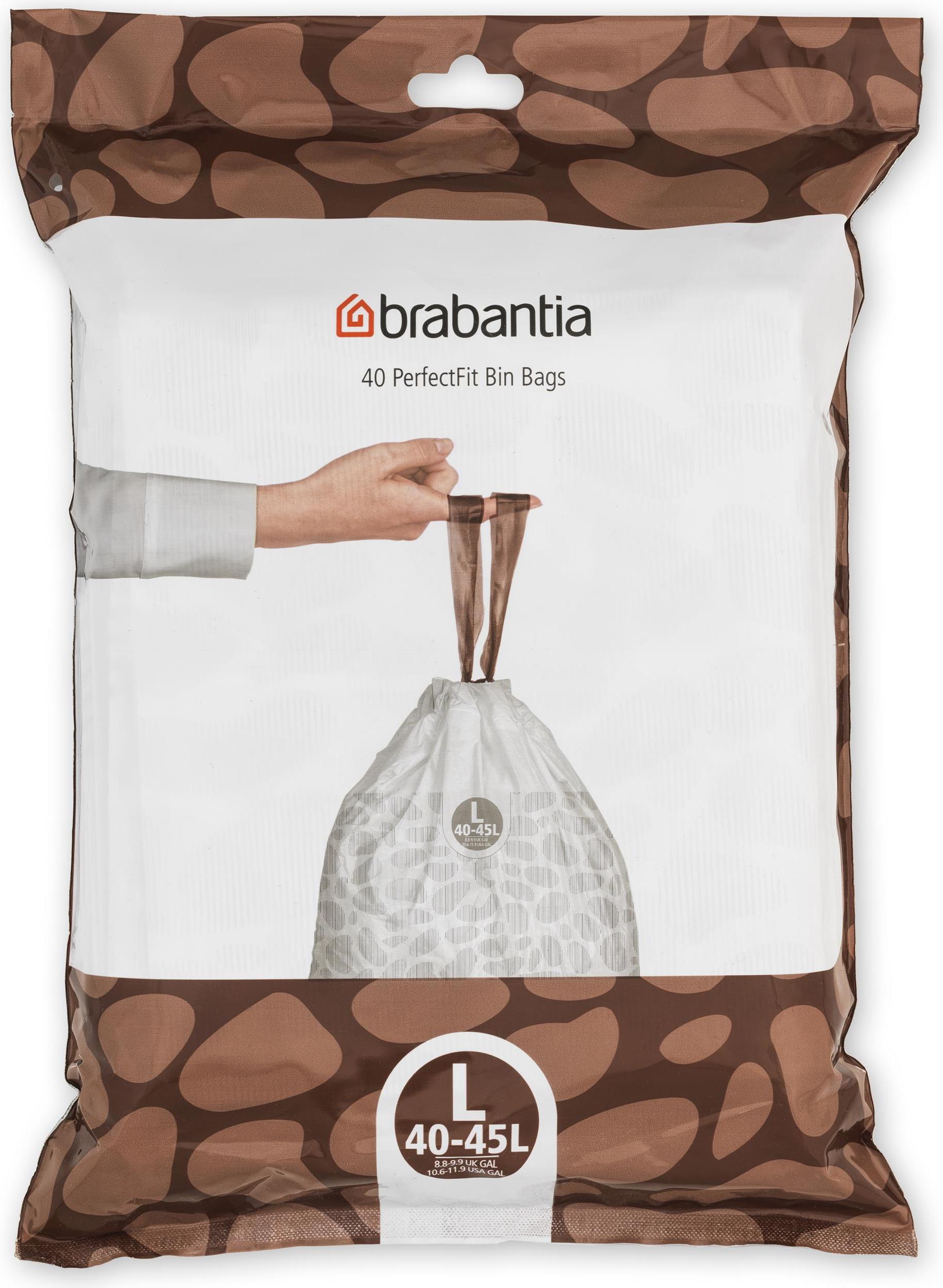Worki na śmieci Brabantia PerfectFit rozmiar L 40-45 l 40 szt.