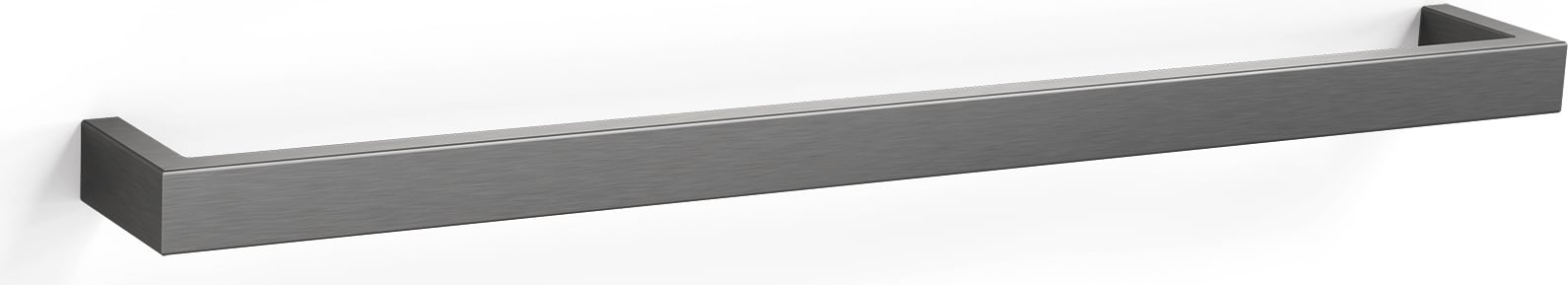 Wieszak reling na ręczniki Linea 61,5 cm grafitowy z powłoką PVD