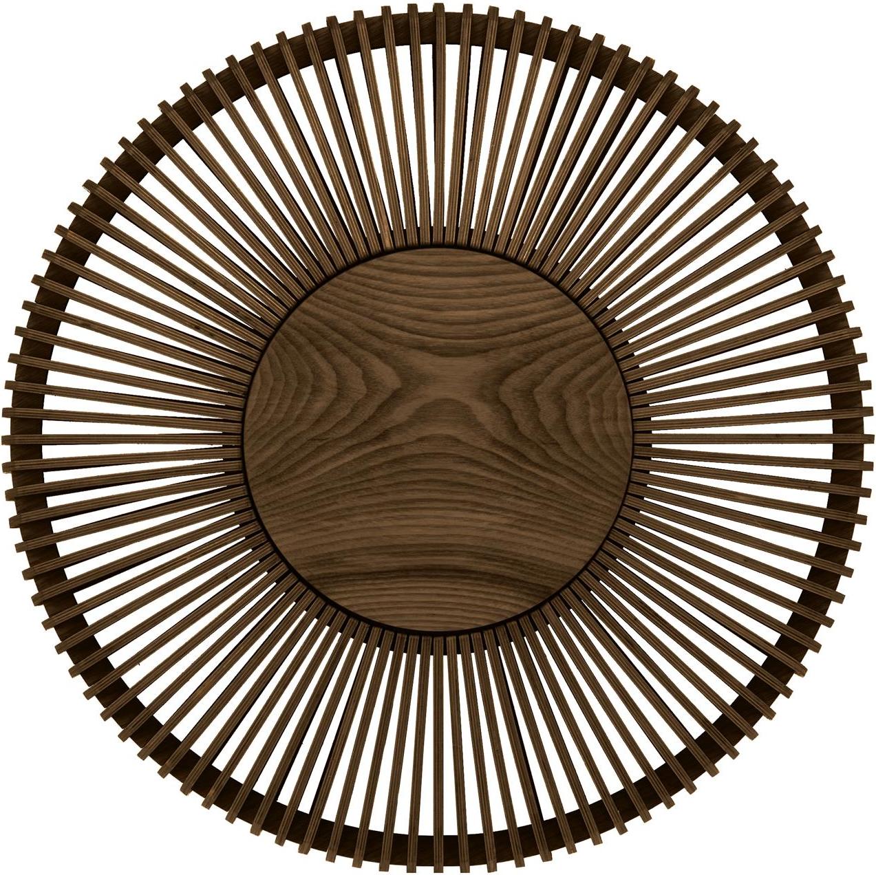 Kinkiet Clava Up 49 cm ciemny dąb