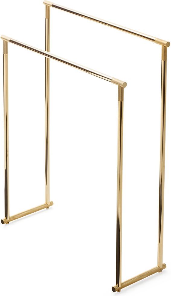 Stojak na ręczniki Club złoty