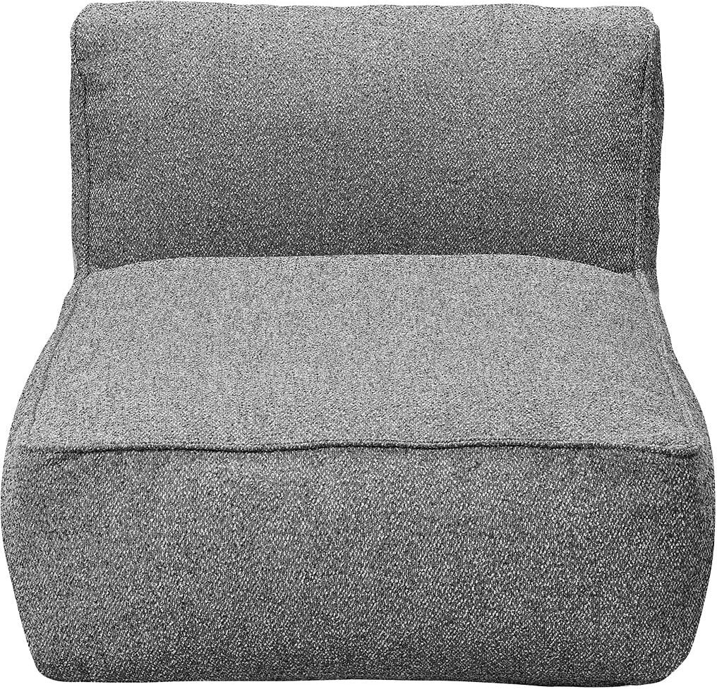 Fotel ogrodowy Grow Bouclé ciemnoszary