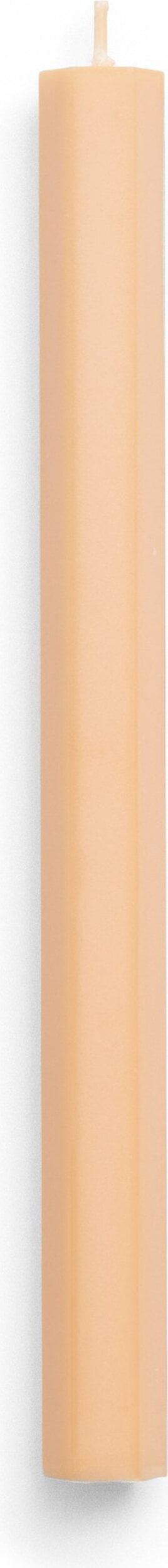 Świeca Hexagon brzoskwiniowa