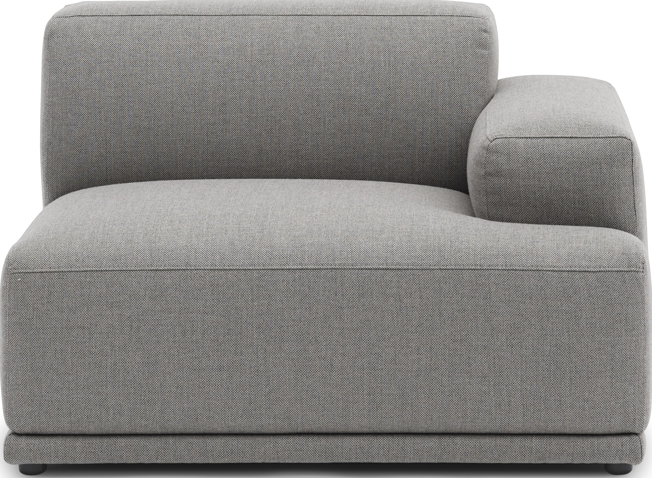 Sofa modułowa Connect Soft moduł B szara