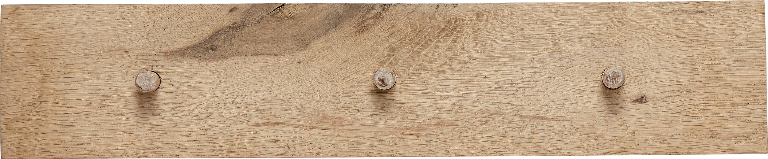 Wieszak listwa Folk drewniany 3 haczyki