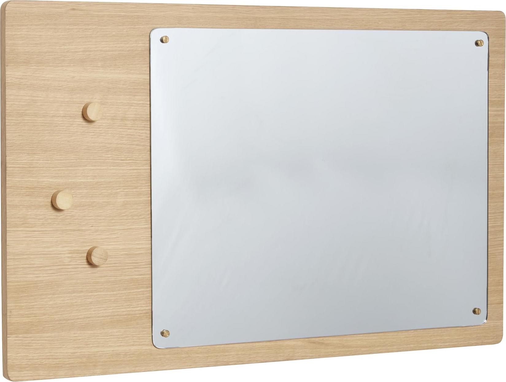 Lustro ścienne Hübsch z tablicą