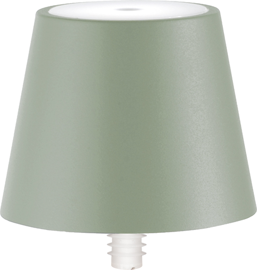 Lampa bezprzewodowa Poldina Stopper szałwiowa zieleń