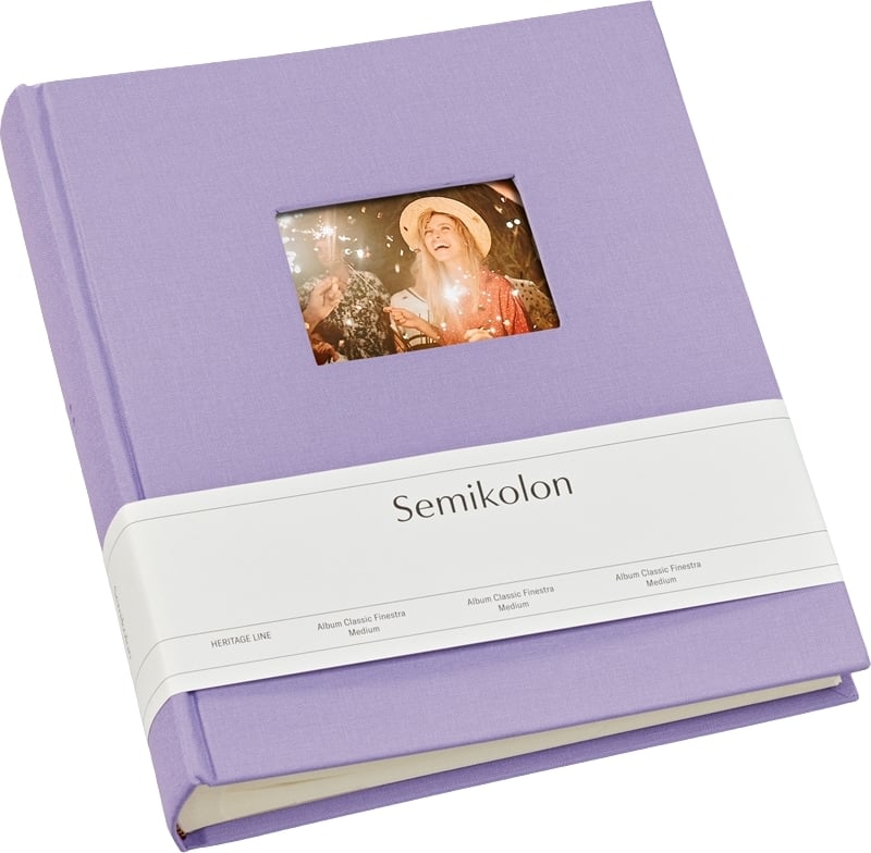 Album na zdjęcia Classic Finestra średni liliowy