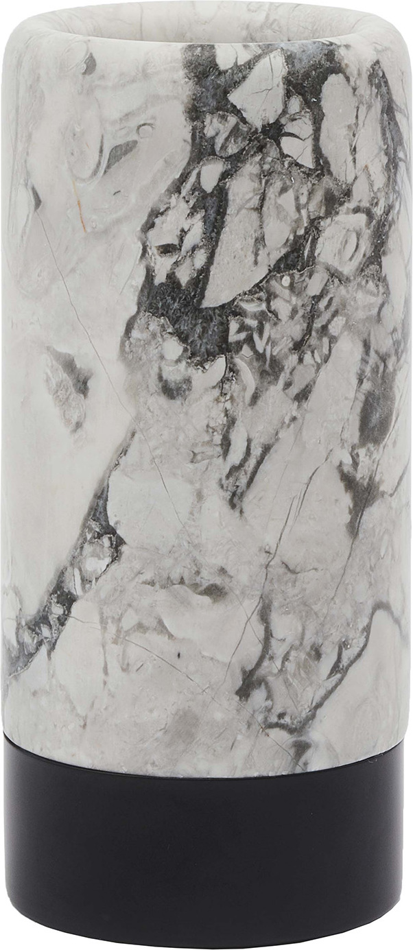 Kubek na szczoteczki do zębów Nero jasnoszary