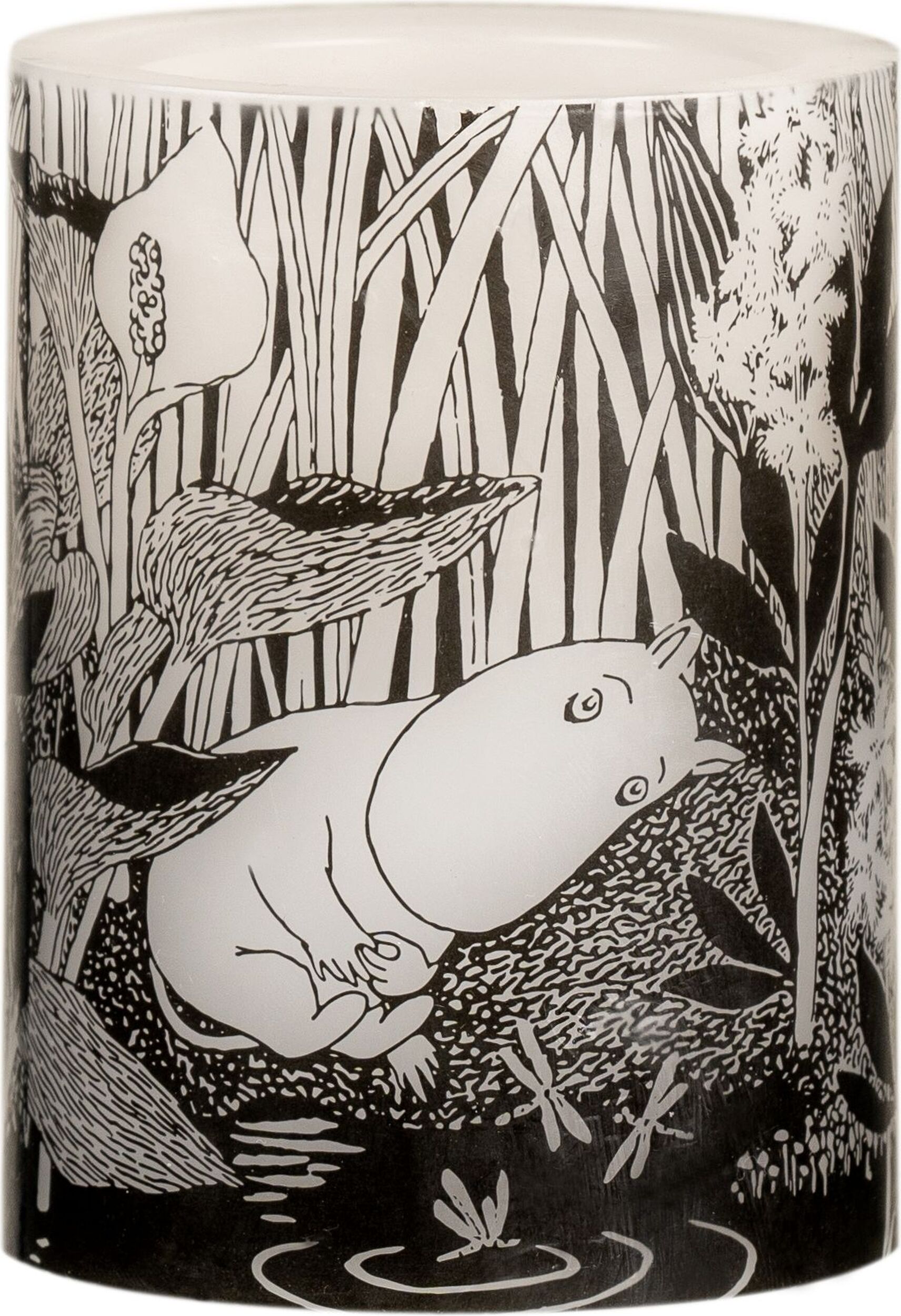 Świeca LED Muurla Muminki The Pond 10 cm