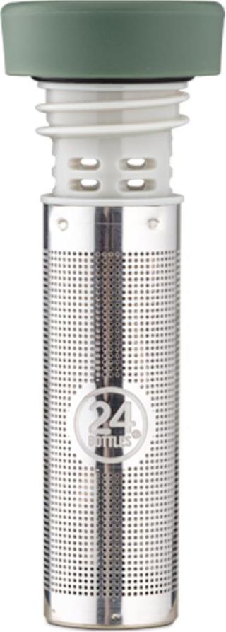 Zakrętka z zaparzaczem do butelki termicznej Infuser Tea zielona