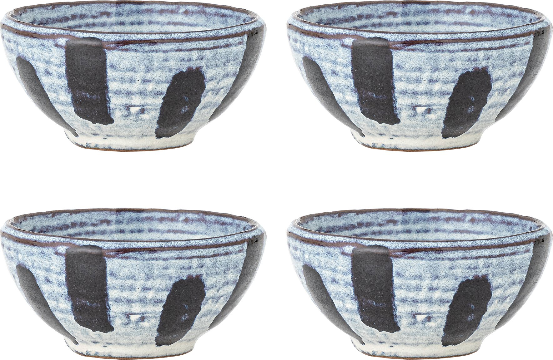 Miseczki do serwowania przekąsek Ever 100 ml niebieskie 4 szt.