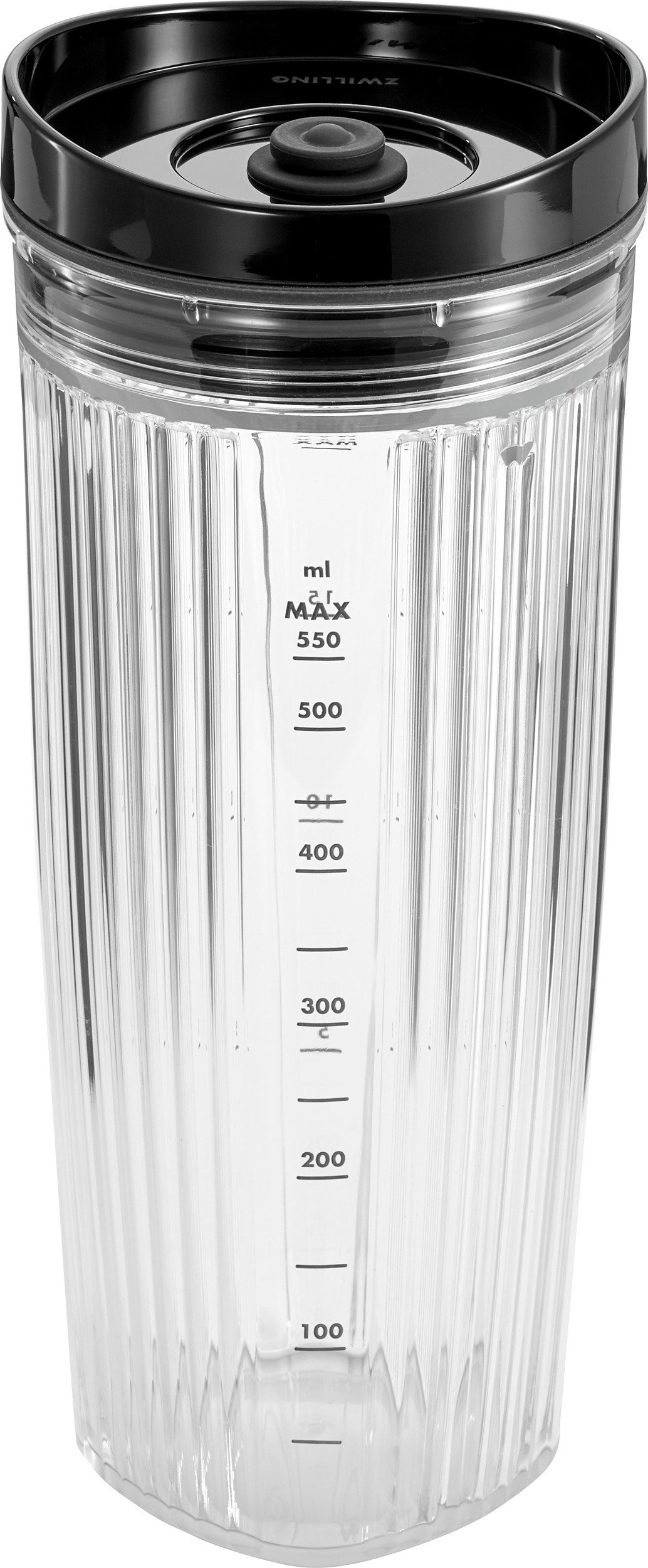 Bidon do blendera Enfinigy 550 ml czarny z pokrywką próżniową