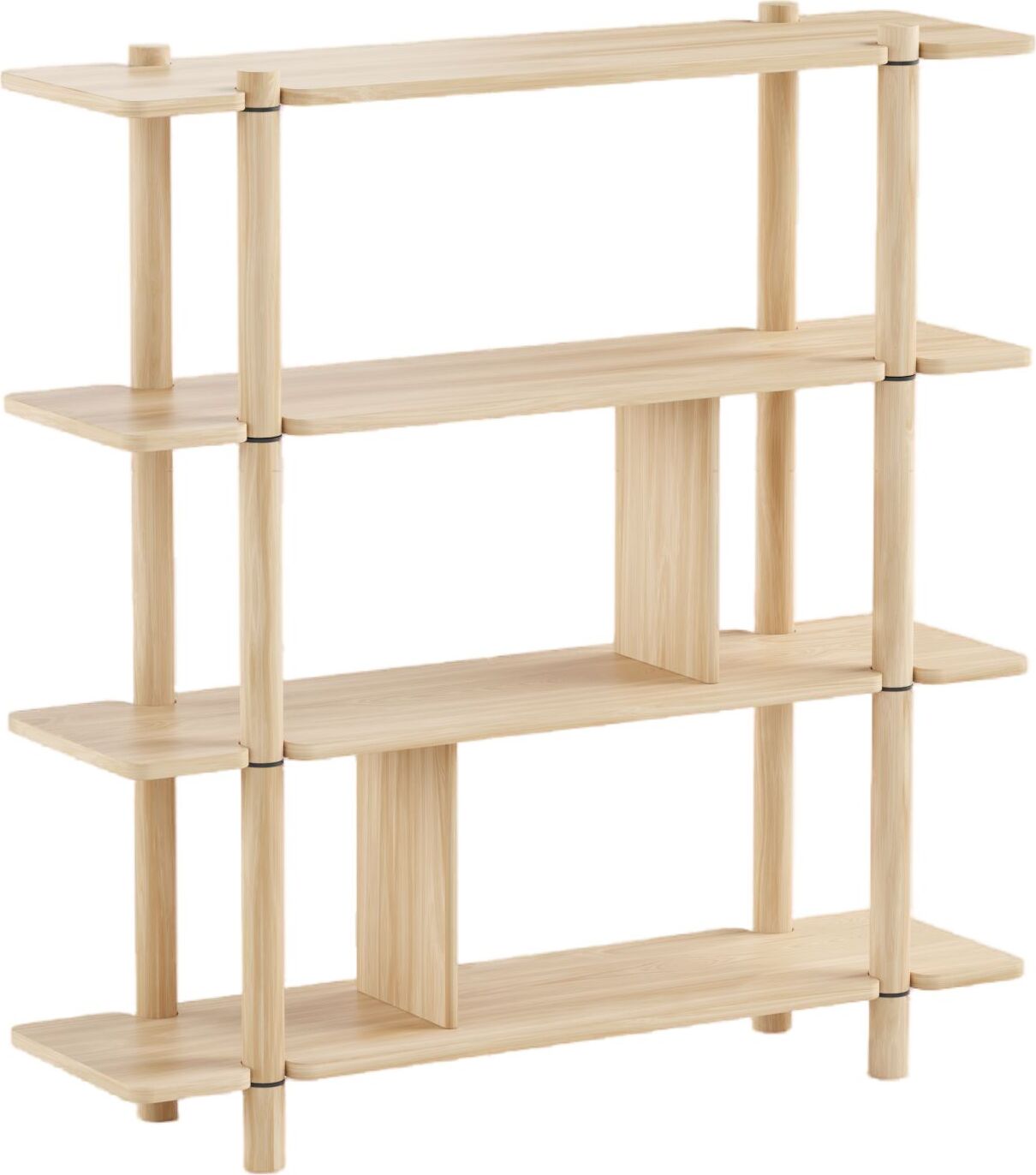 Regał Noe 4 z dwoma podpórkami