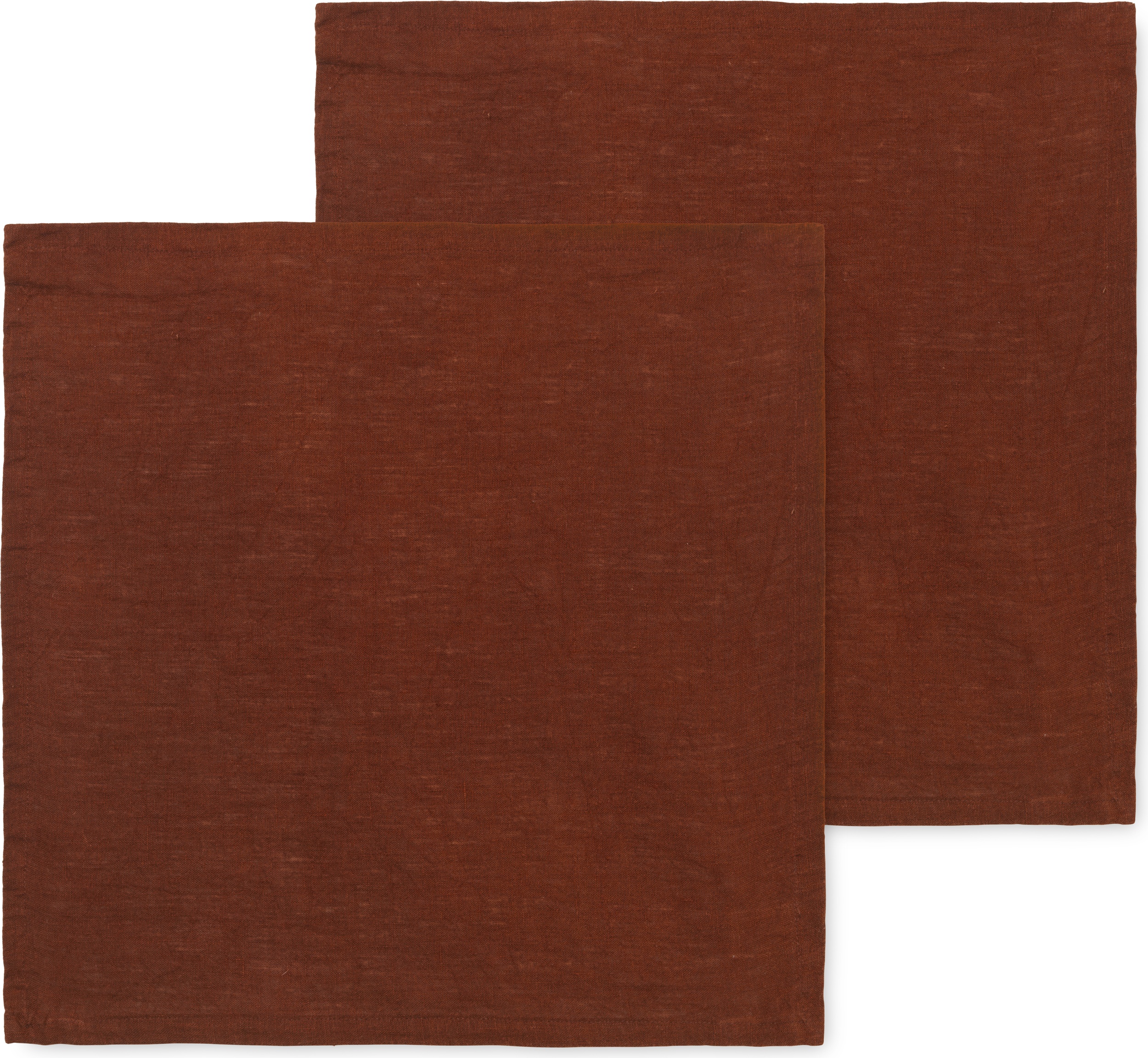 Serwetki Ferm Living cynamonowe lniane 2 szt.