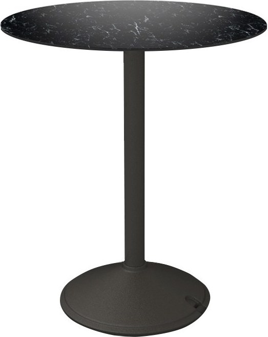 Stolik kawowy Brut Bistro blat z marmuru Marquina