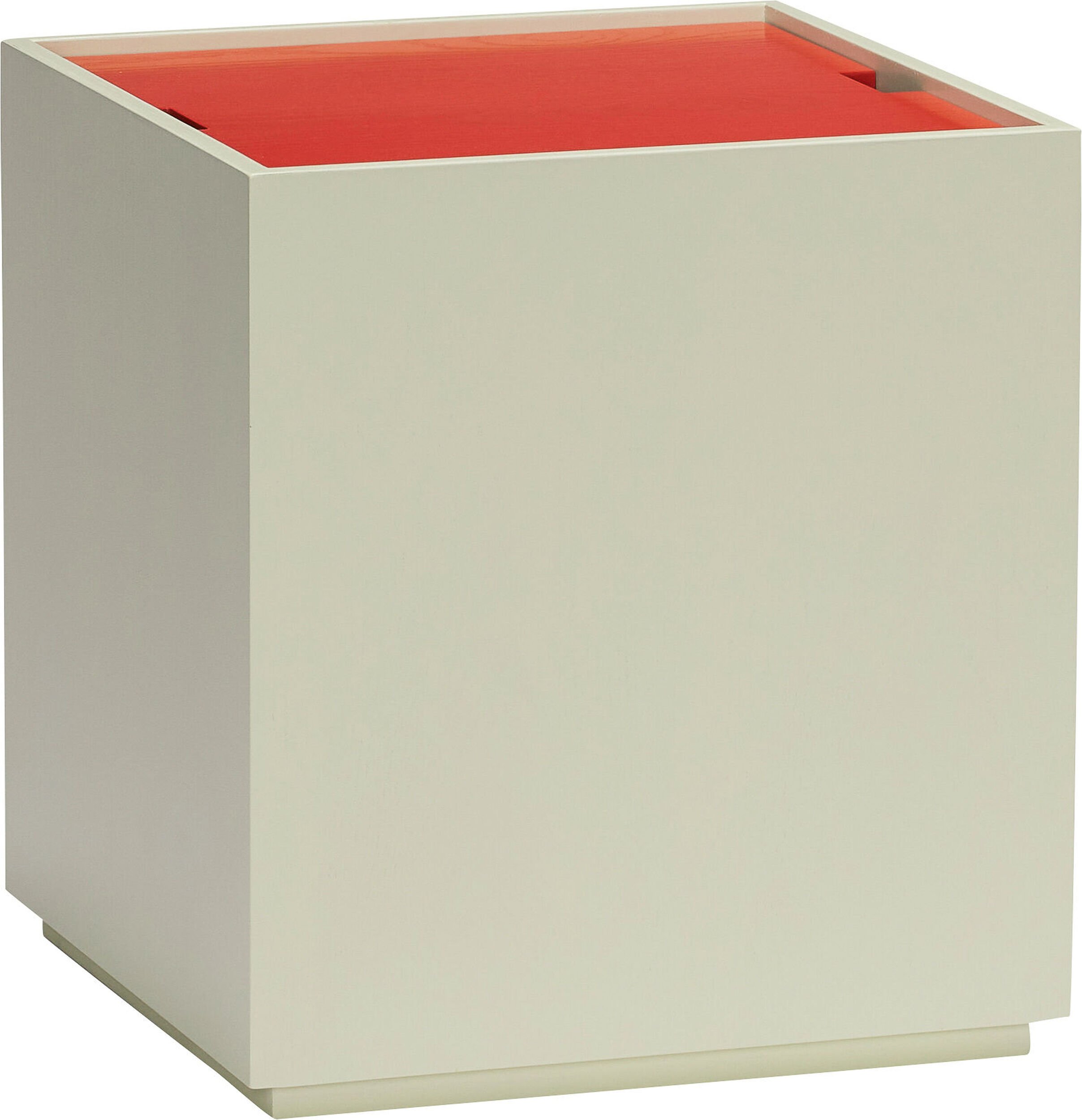 Stolik boczny Vault 45 cm zielono-czerwony