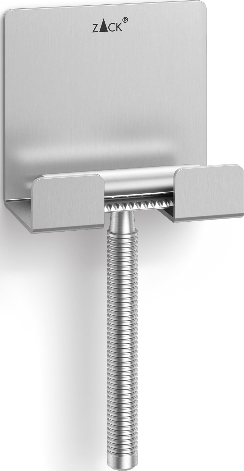 Wieszak na maszynkę do golenia Potes stal nierdzewna matowa