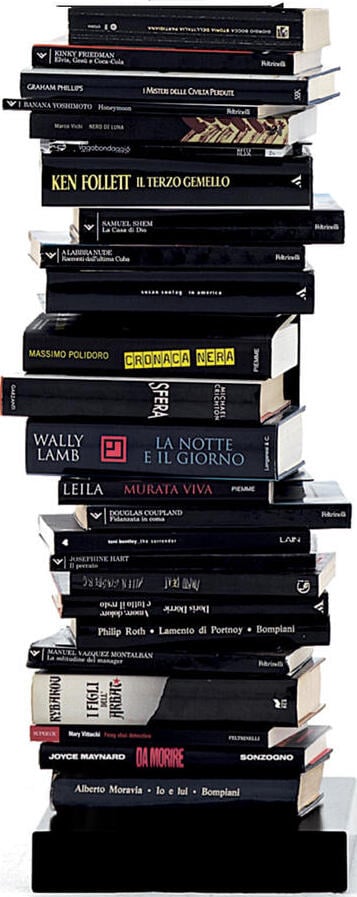 Regał Ptolomeo 75 cm czarny