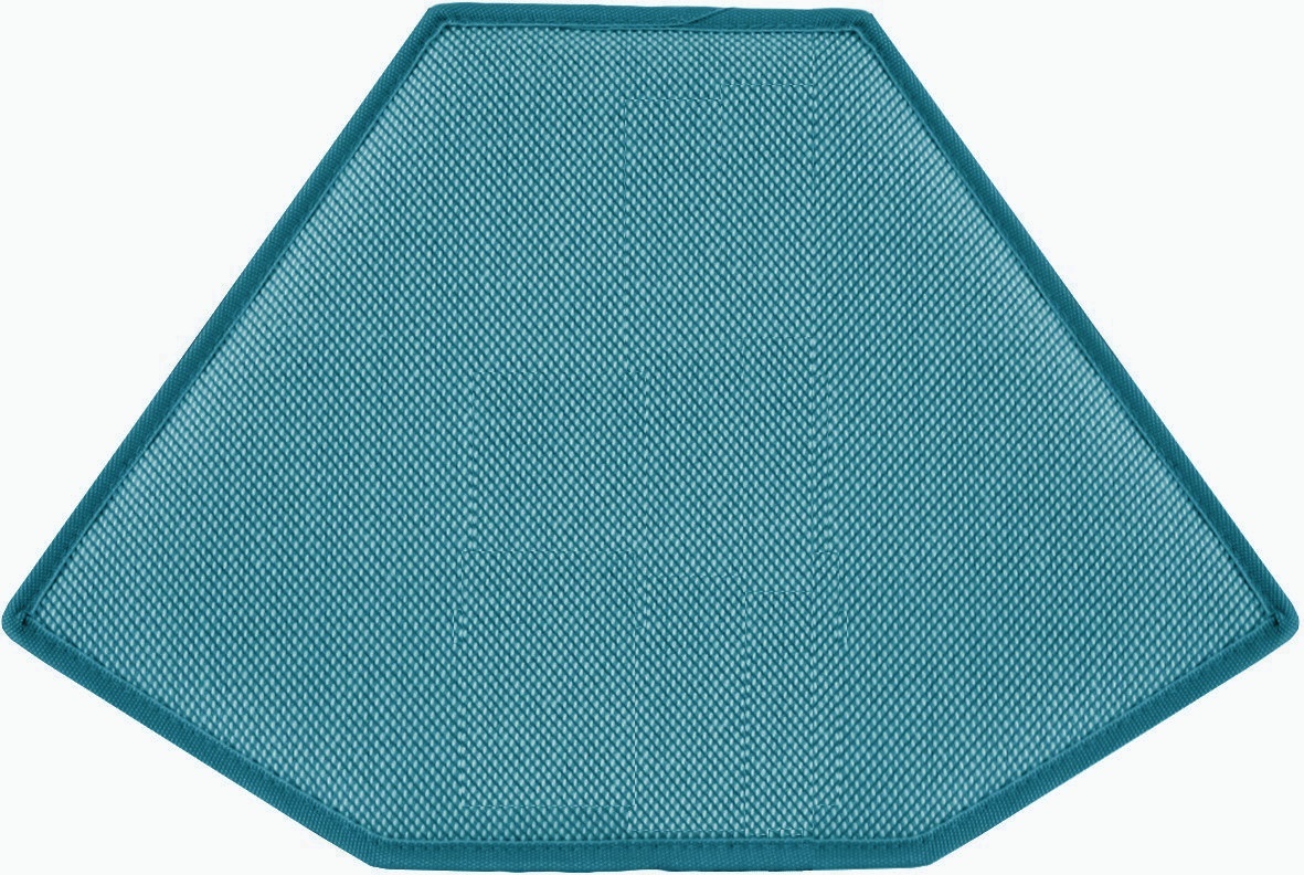 Poduszka do stołka Stool_One niebieska