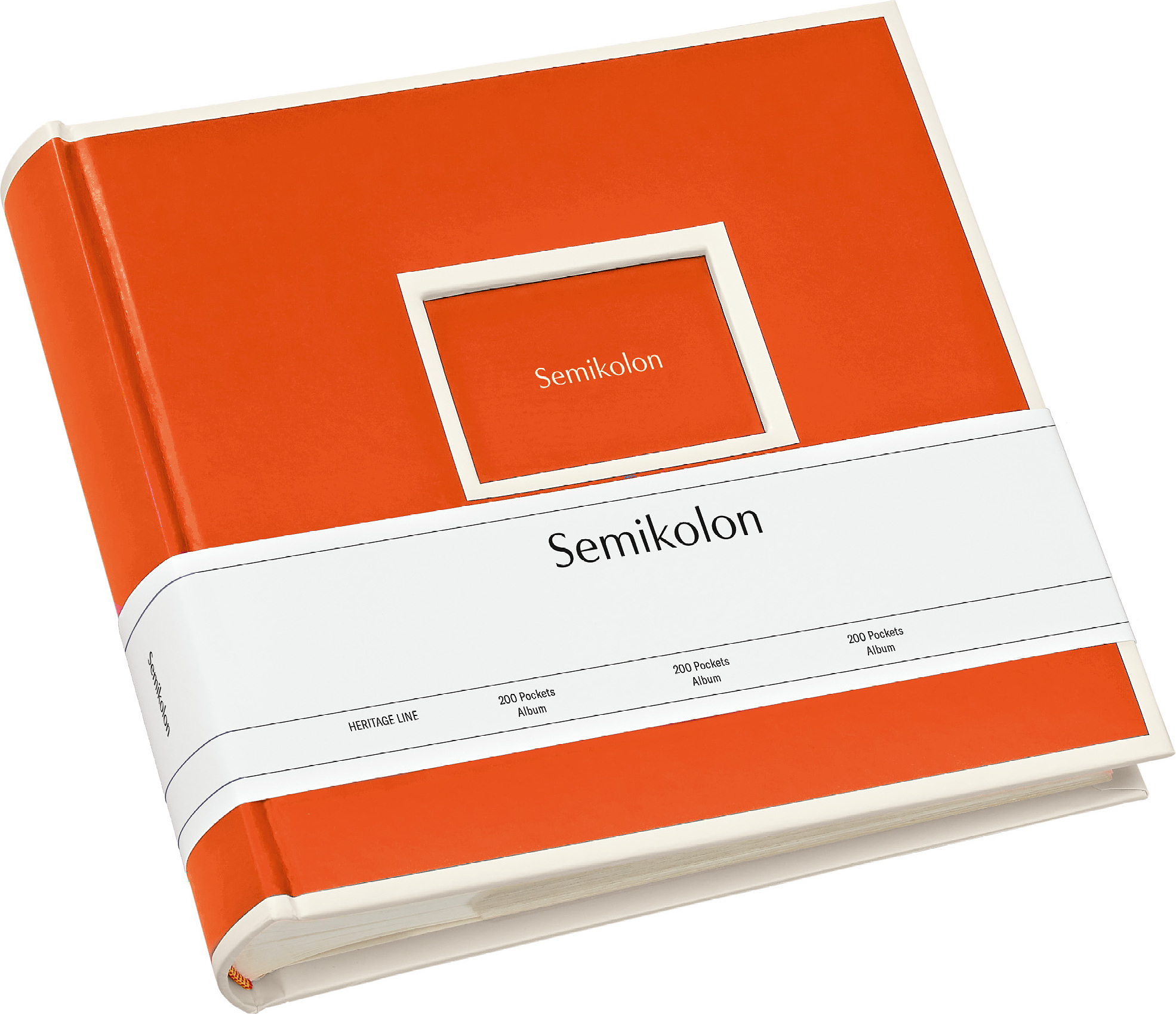 Album na zdjęcia Die Kante Pockets 200 pomarańczowy