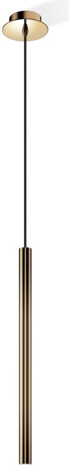 Lampa wisząca Pipe mosiądz