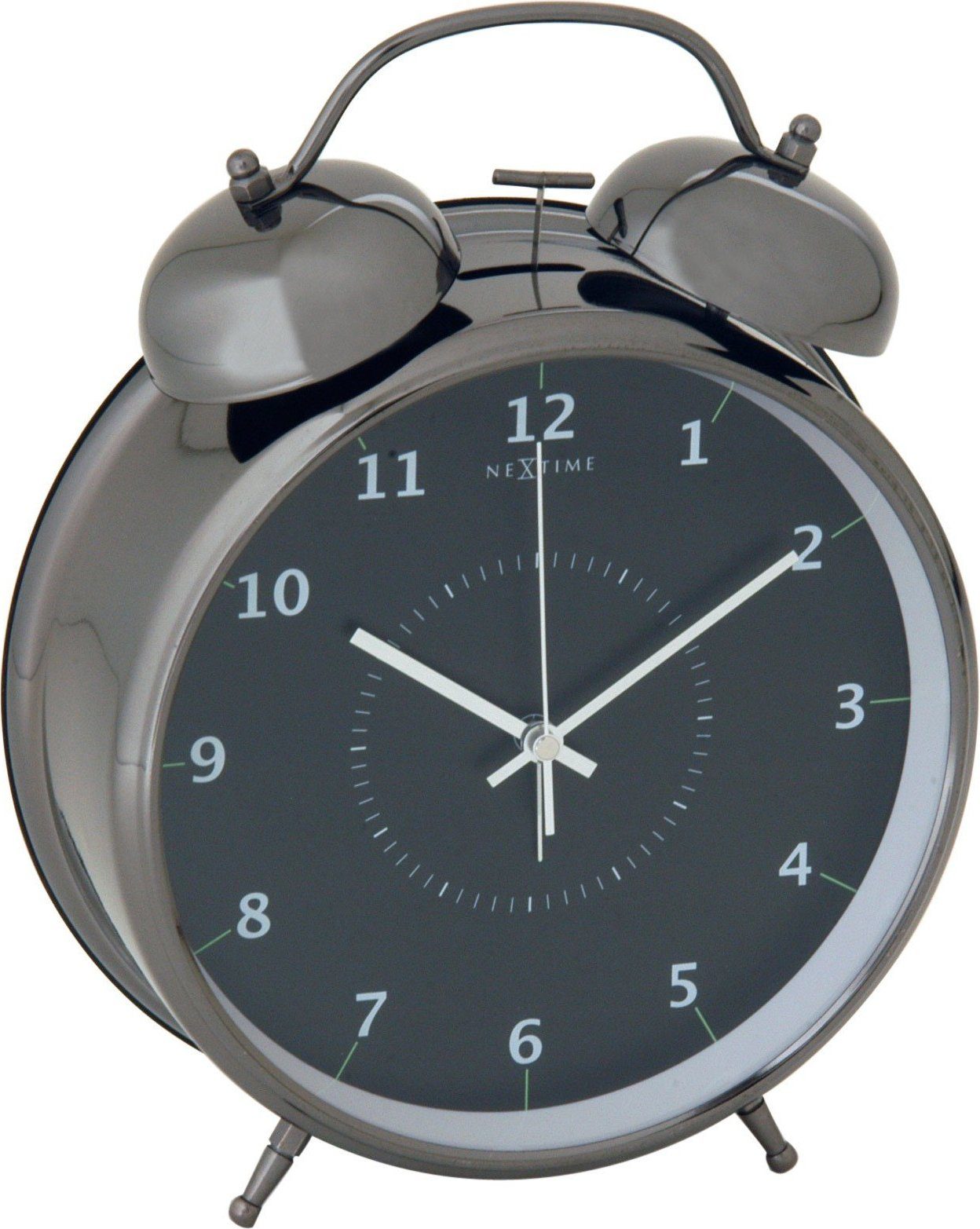 Budzik Wake Up czarny 23 cm