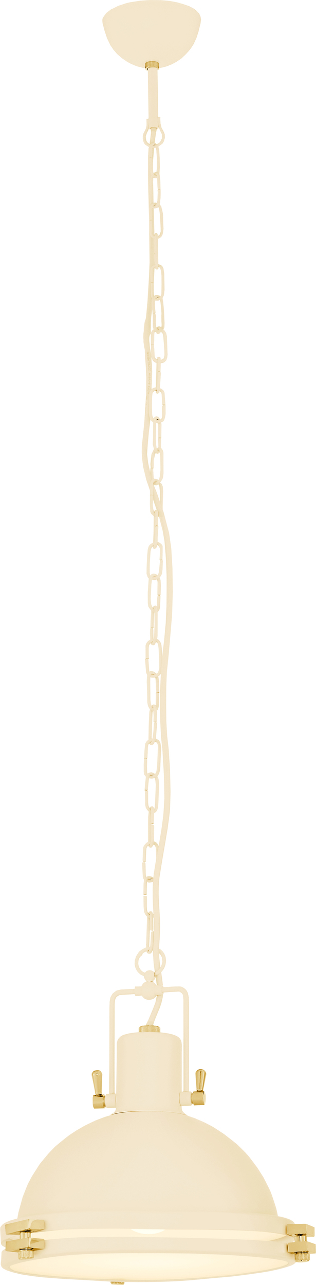 Lampa wisząca Nautilius M kremowa