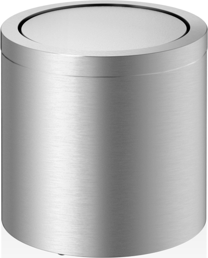 Kosz łazienkowy na śmieci Basic 21 cm stal matowa