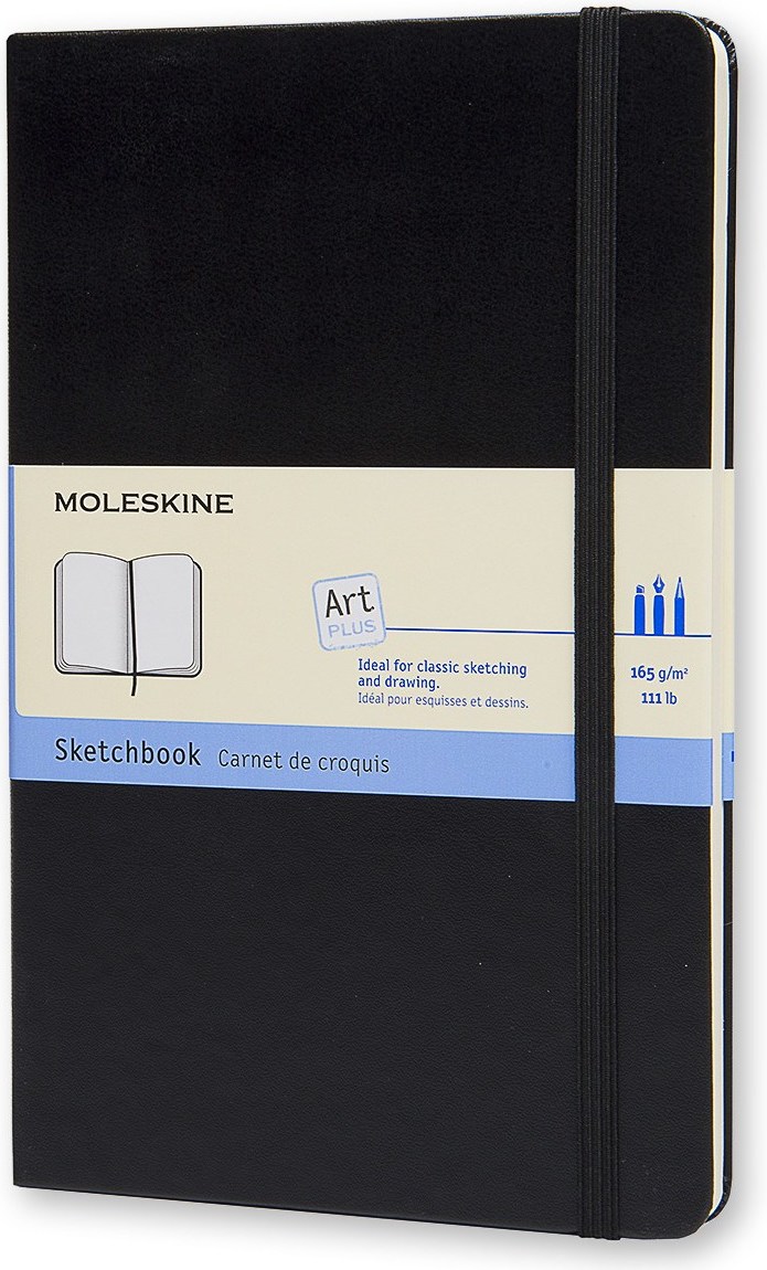 Notes Moleskine Art Plus Sketchbook L twarda oprawa czarny