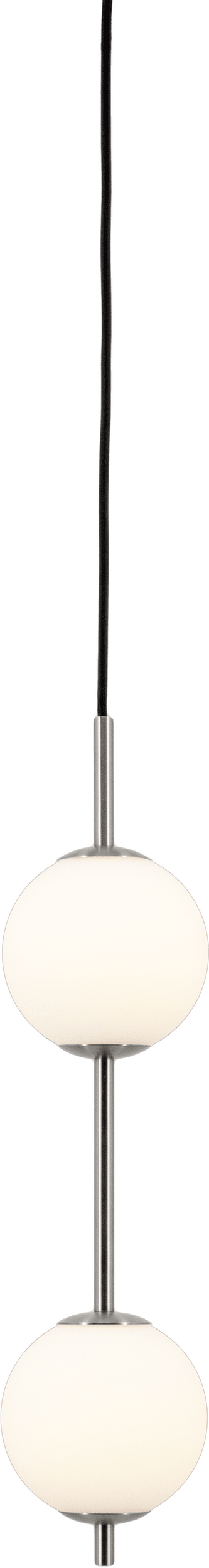 Lampa wisząca Audrey 2 stalowa