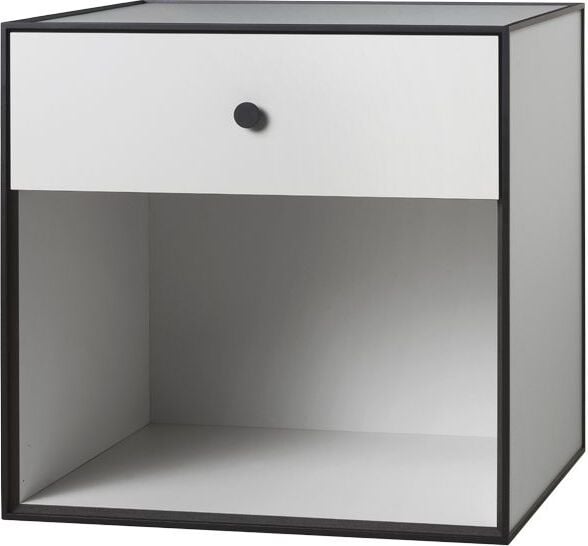 Szafka Frame 49 jasnoszara z szufladą