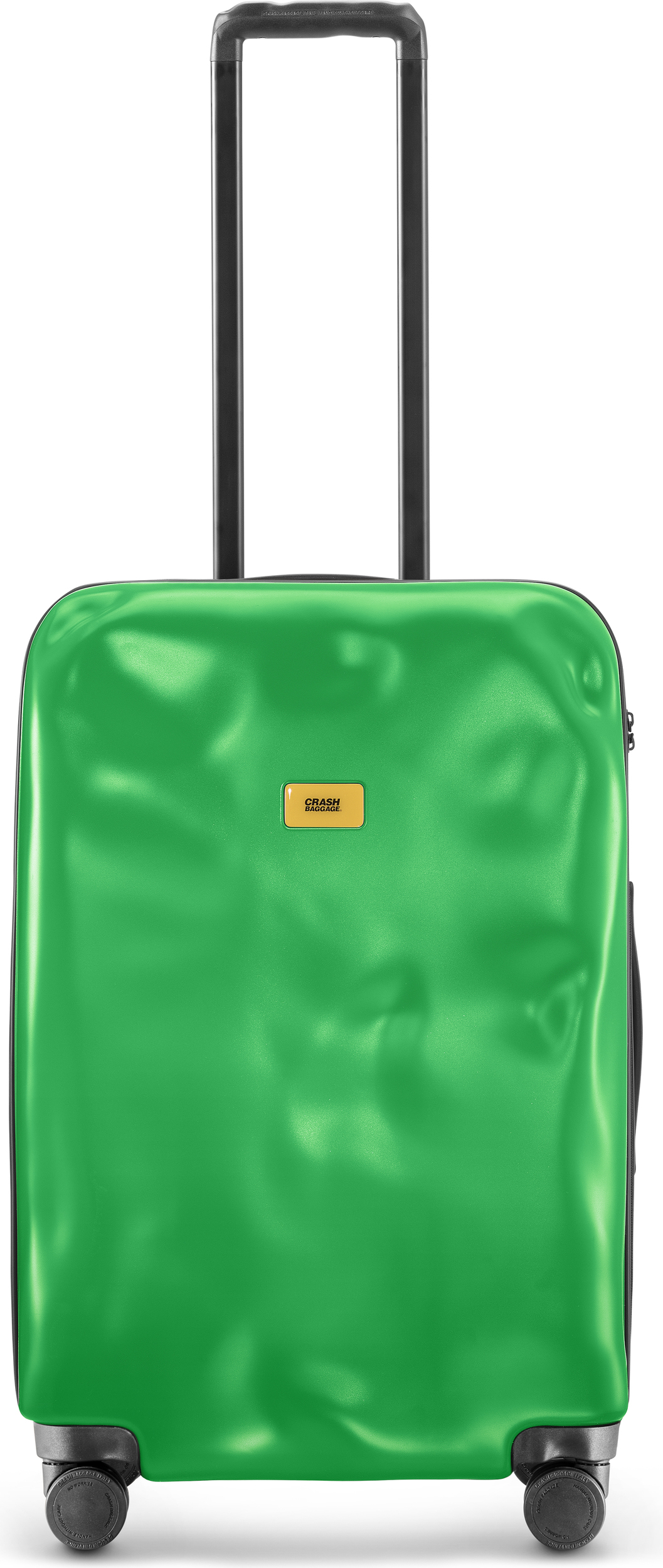 Walizka Icon średnia matowa jaskrawozielona