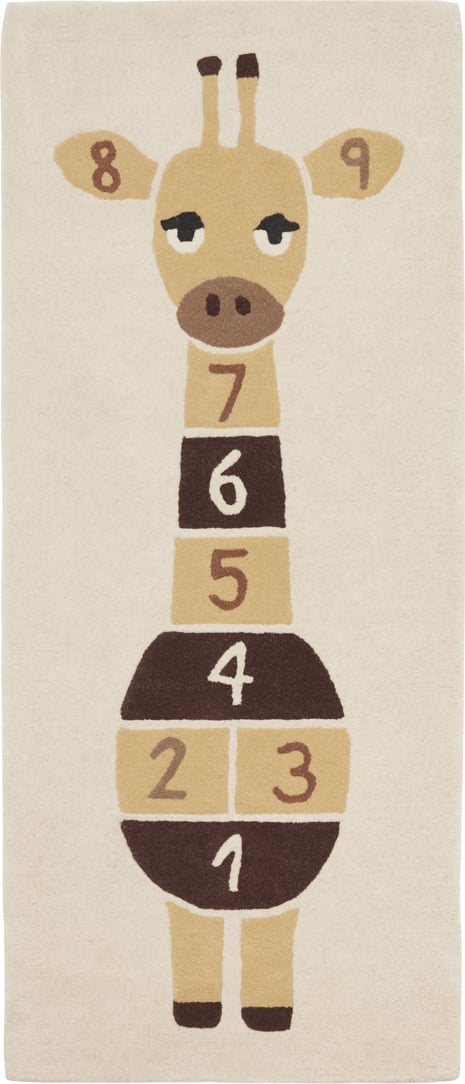 Dywanik dziecięcy Hopscotch żyrafa 75 x 180 cm