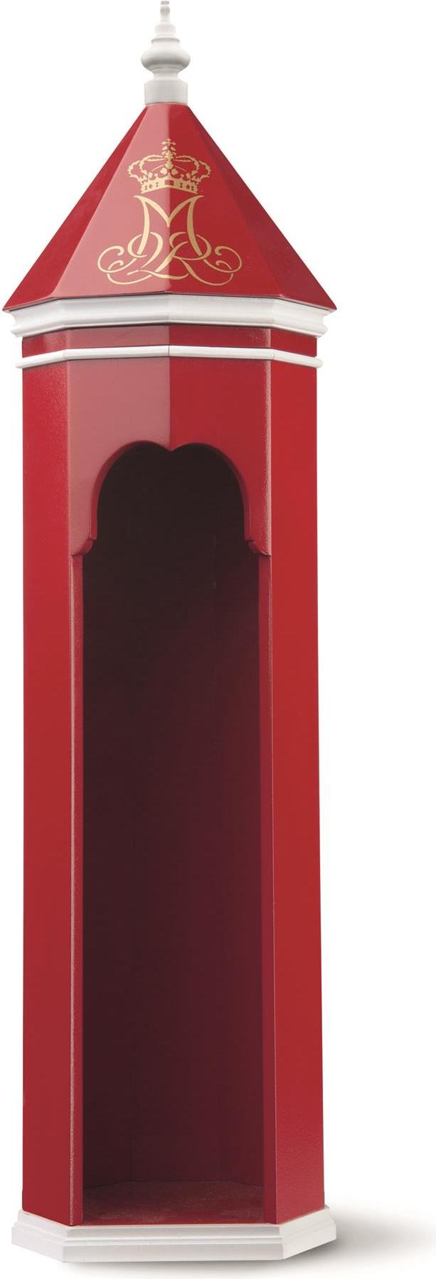 Dekoracja drewniana budka wartownika