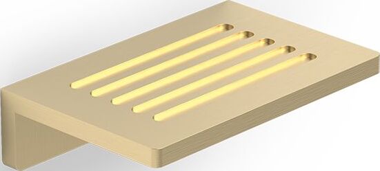 Mydelniczka Club prosta mosiądz ścienna