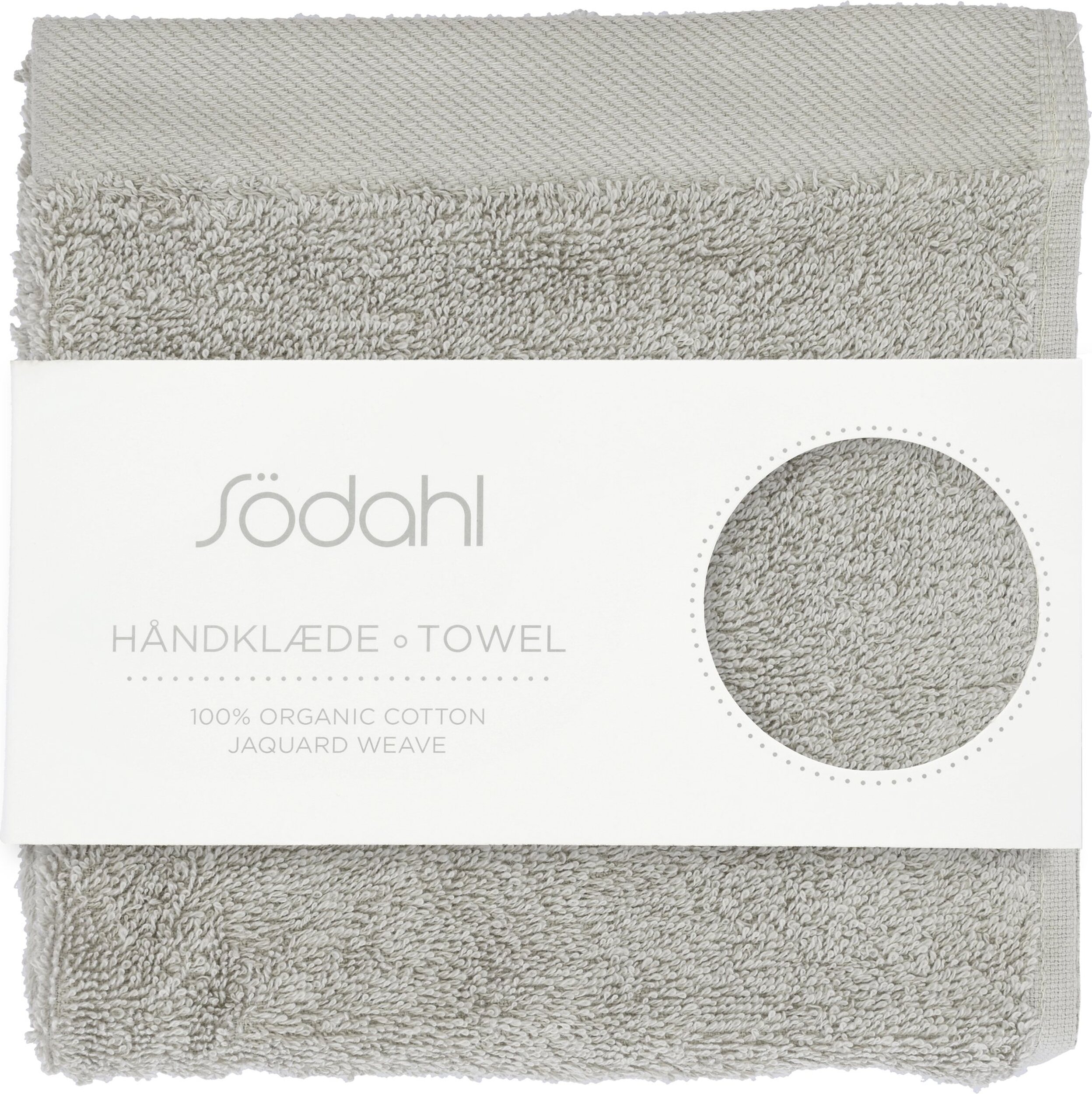 Ręcznik Comfort Organic II 40 x 60 cm jasnoszary