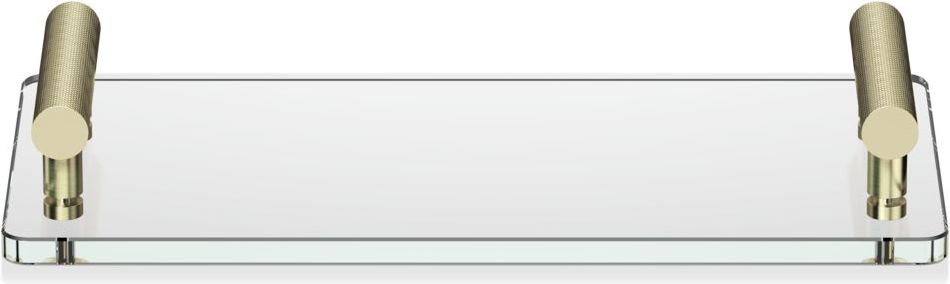 Taca łazienkowa Club złoty mat