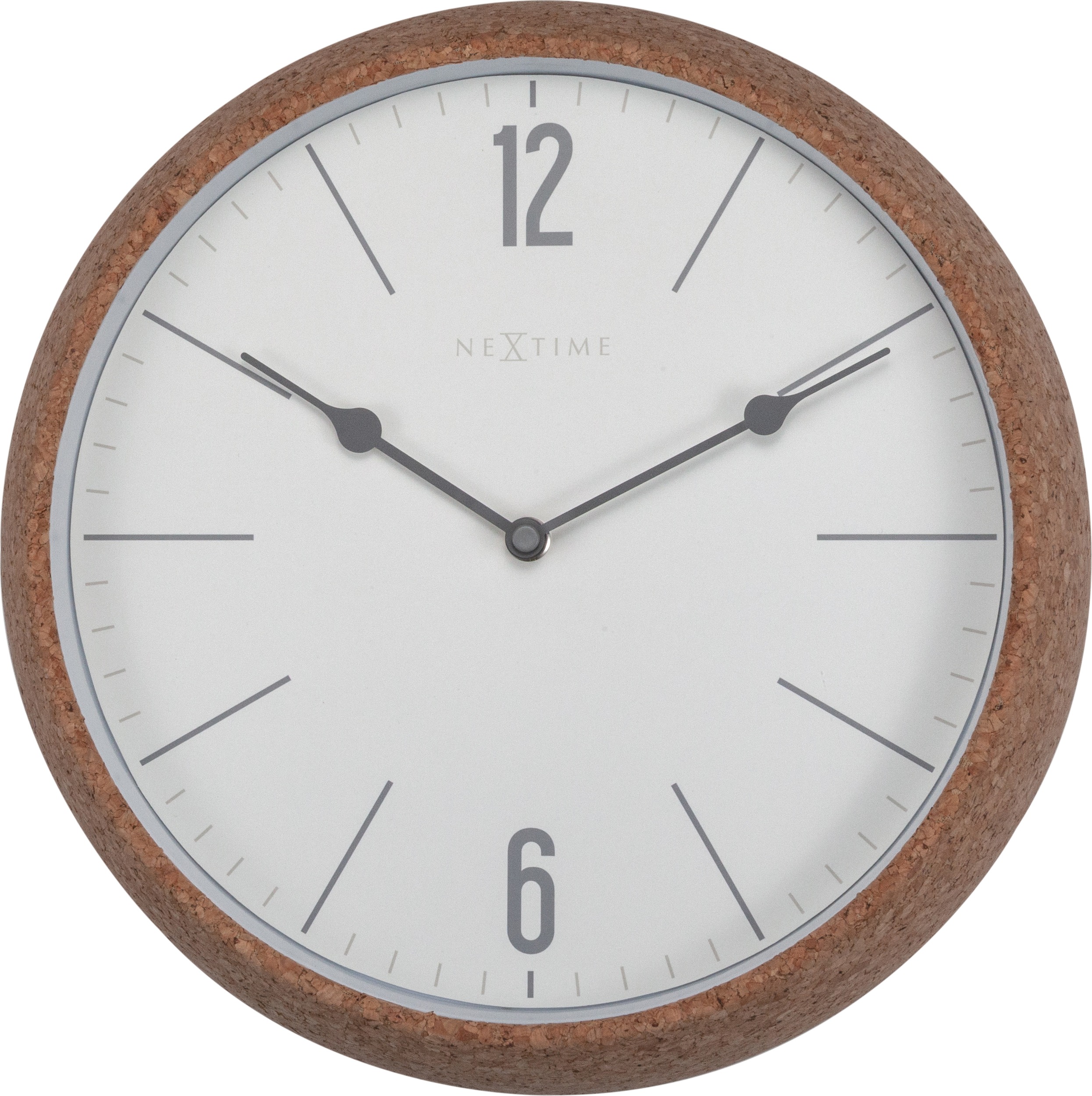 Zegar ścienny Cork biały